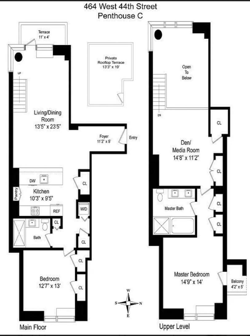 The Hells Kitchen Loft Apartment